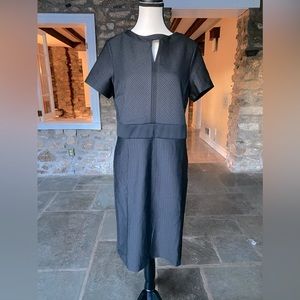 Black thick dress